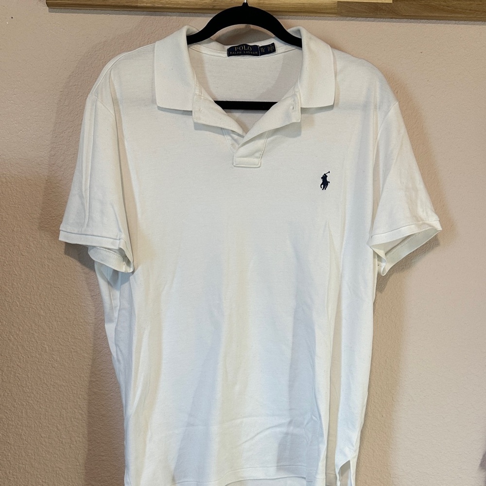 Polo by Ralph Lauren Men's Classic White Polo Shirt